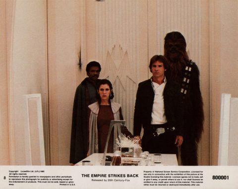Star Wars Empire Strikes Back Lobby Card